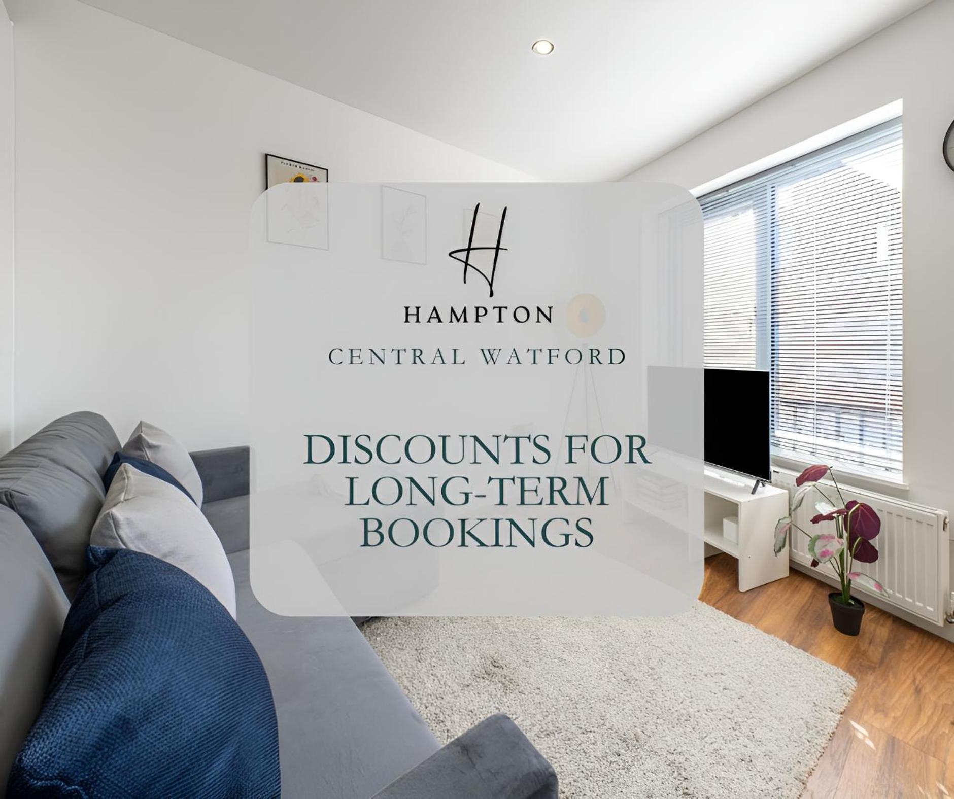 Central Watford Retreat By Hampton - Ideal For Contractors & Leisure Guests Lejlighed Eksteriør billede